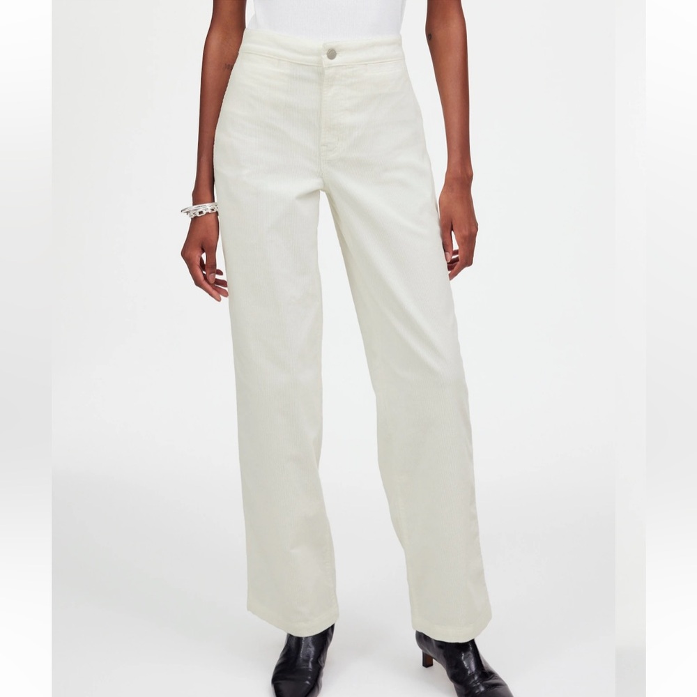 Madewell The Emmett Wide-Leg Pant size 25